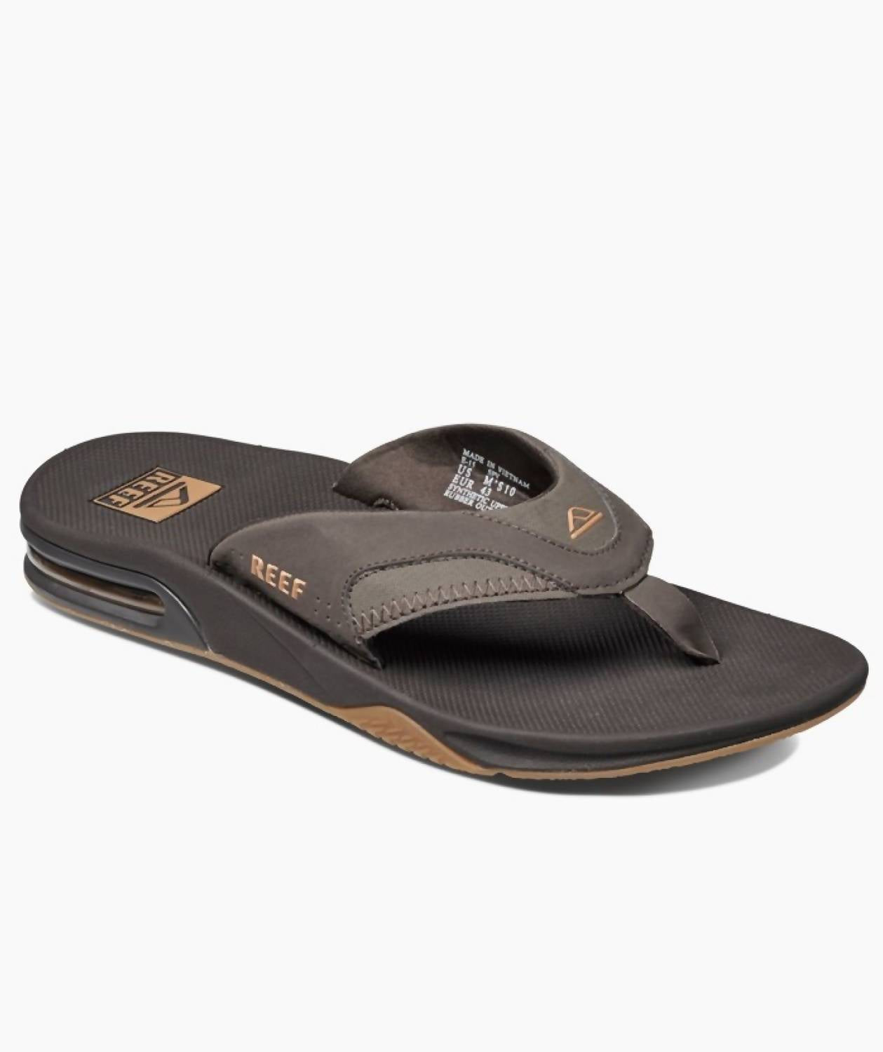 REEF Men'S Fanning Sandal in Brown/Gum