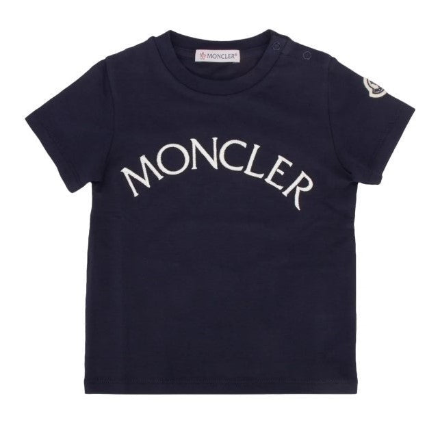 MONCLER Navy Logo T-Shirt
