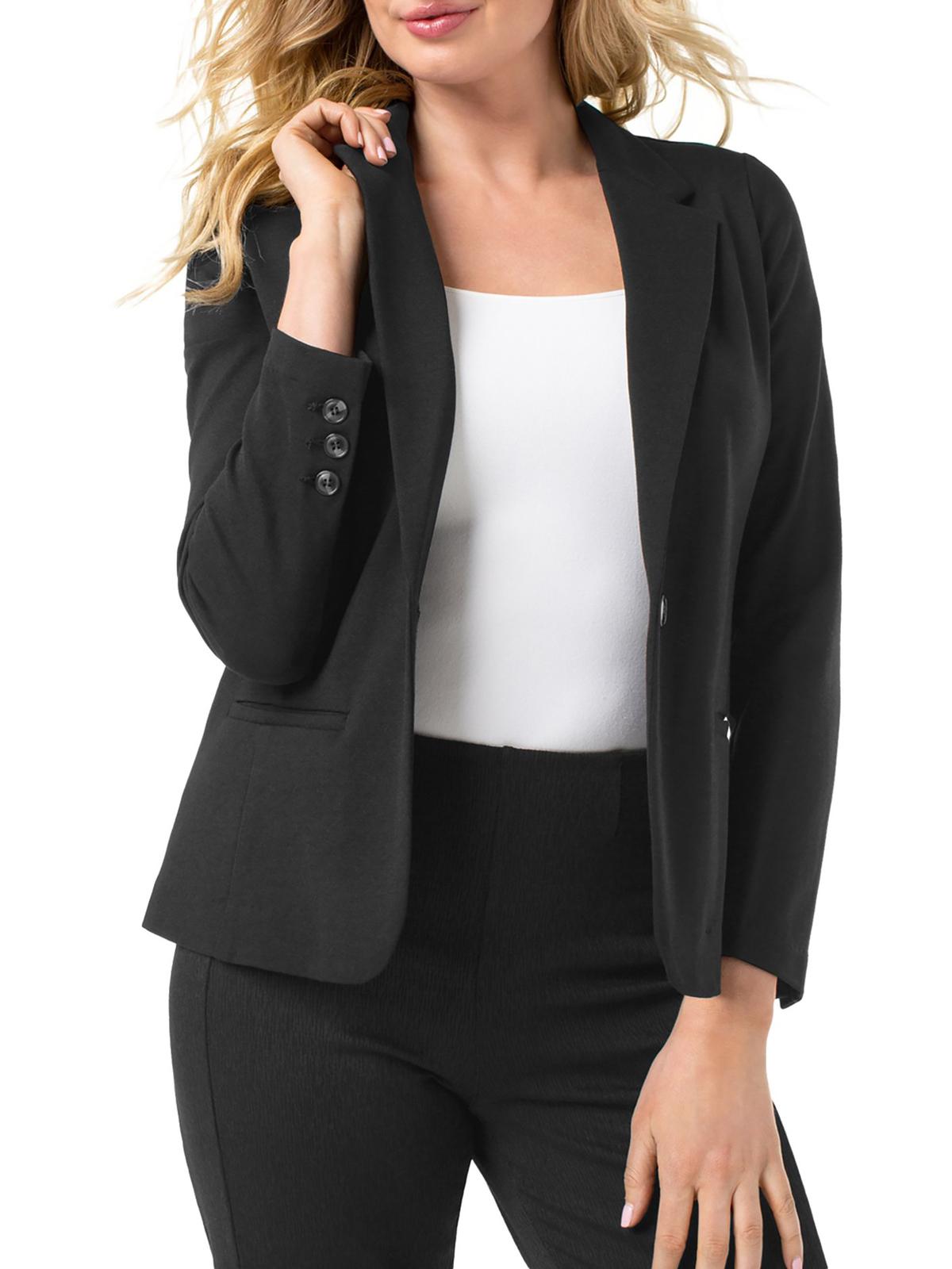 LIVERPOOL Womens Fitted Formal One-Button Blazer