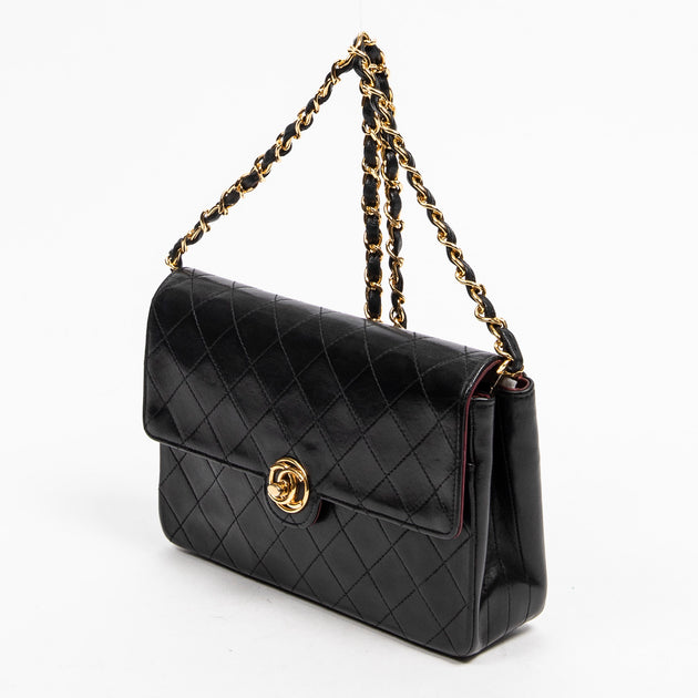 Chanel Vintage Straight Single Flap | Shop Premium Outlets