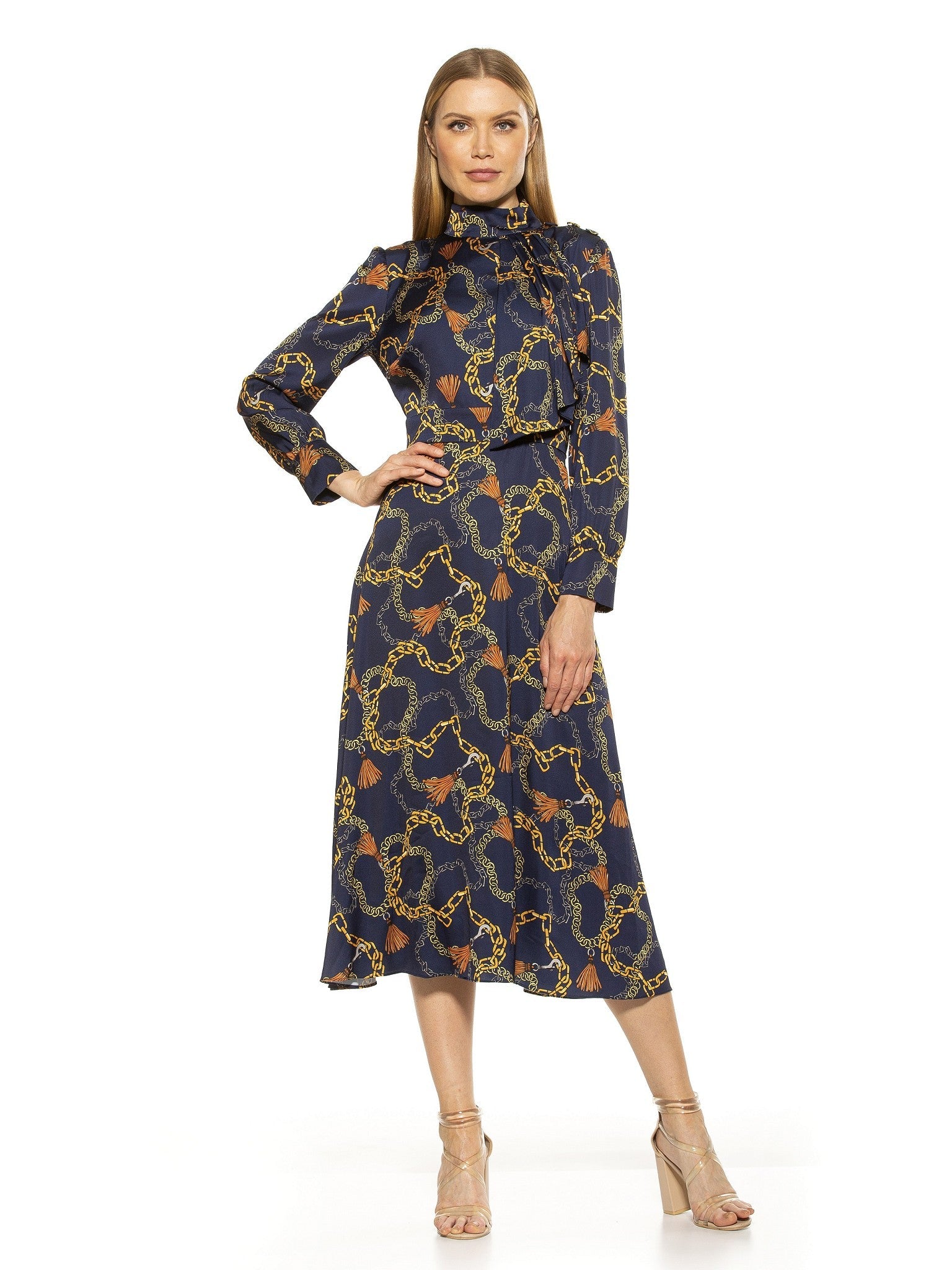 Alexia Admor Brooklyn Midi Dress In Multi | ModeSens