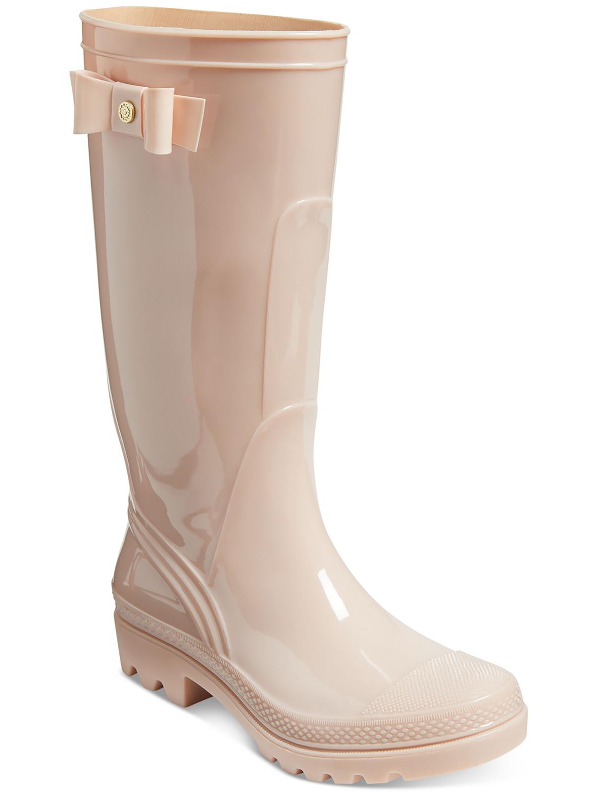 Shop Jack Rogers Ruby Rainboot Womens Rubber Mid-calf Rain Boots In Beige