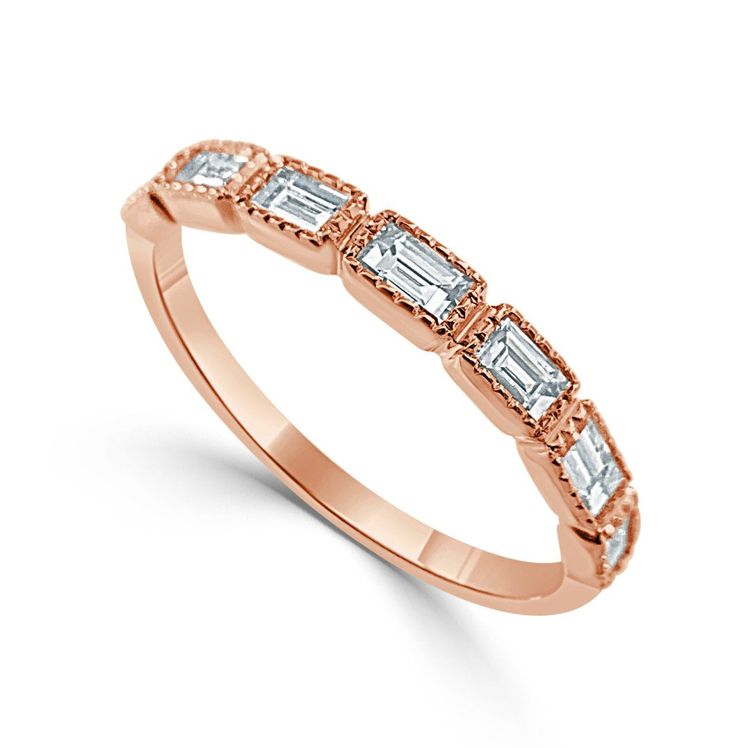 SABRINA DESIGNS 14k Gold & Diamond Baguette Ring