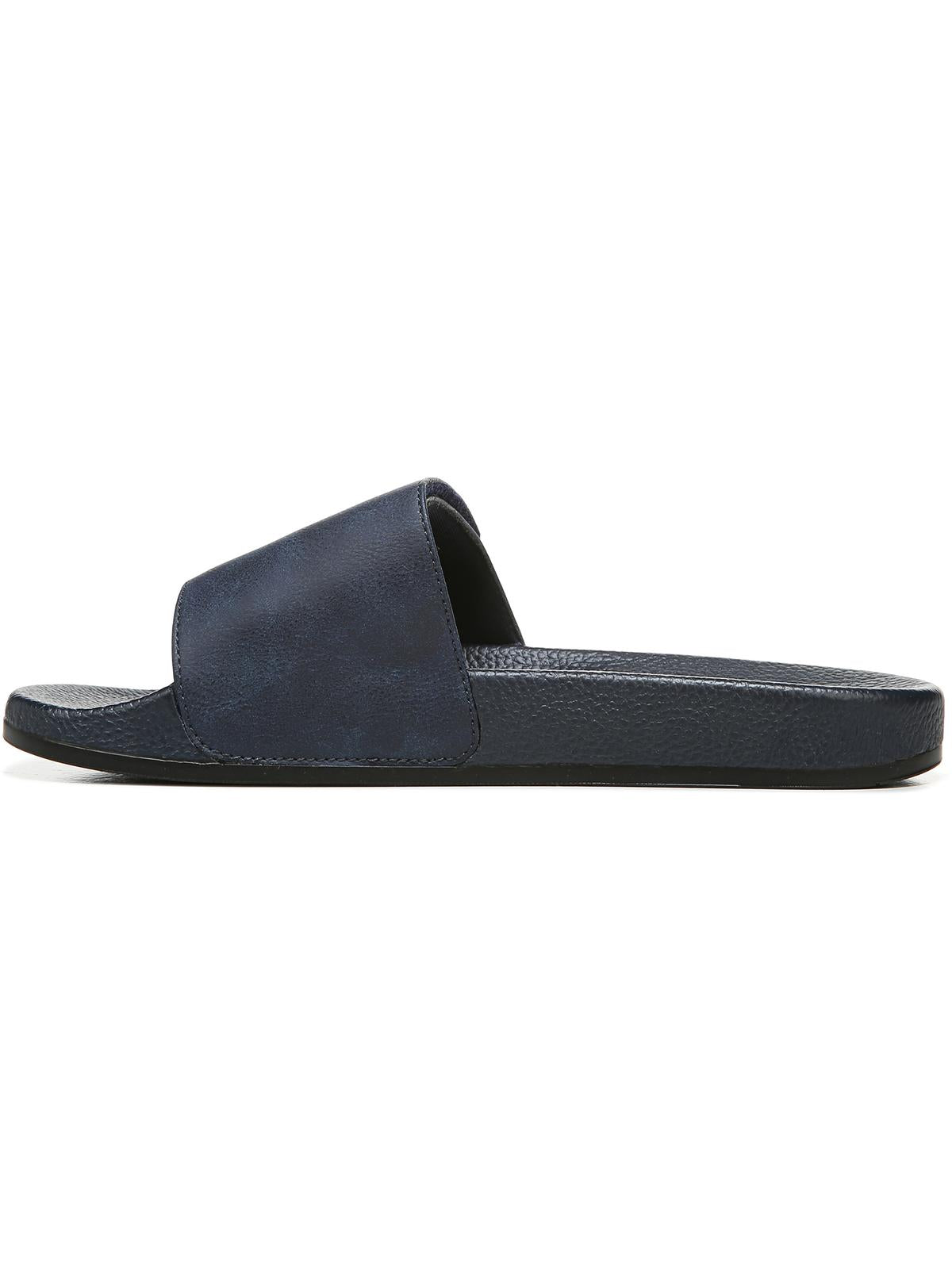 Dr. Scholl's Liam Mens Adjustable Slip-on Slide Sandals In Blue | ModeSens