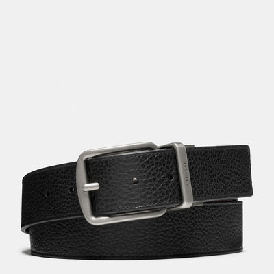 Guess Belt Men's 35mm dress leather black Belt