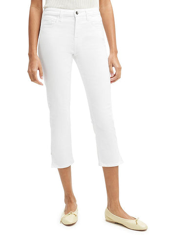 Jen7 womens denm side slit capri jeans