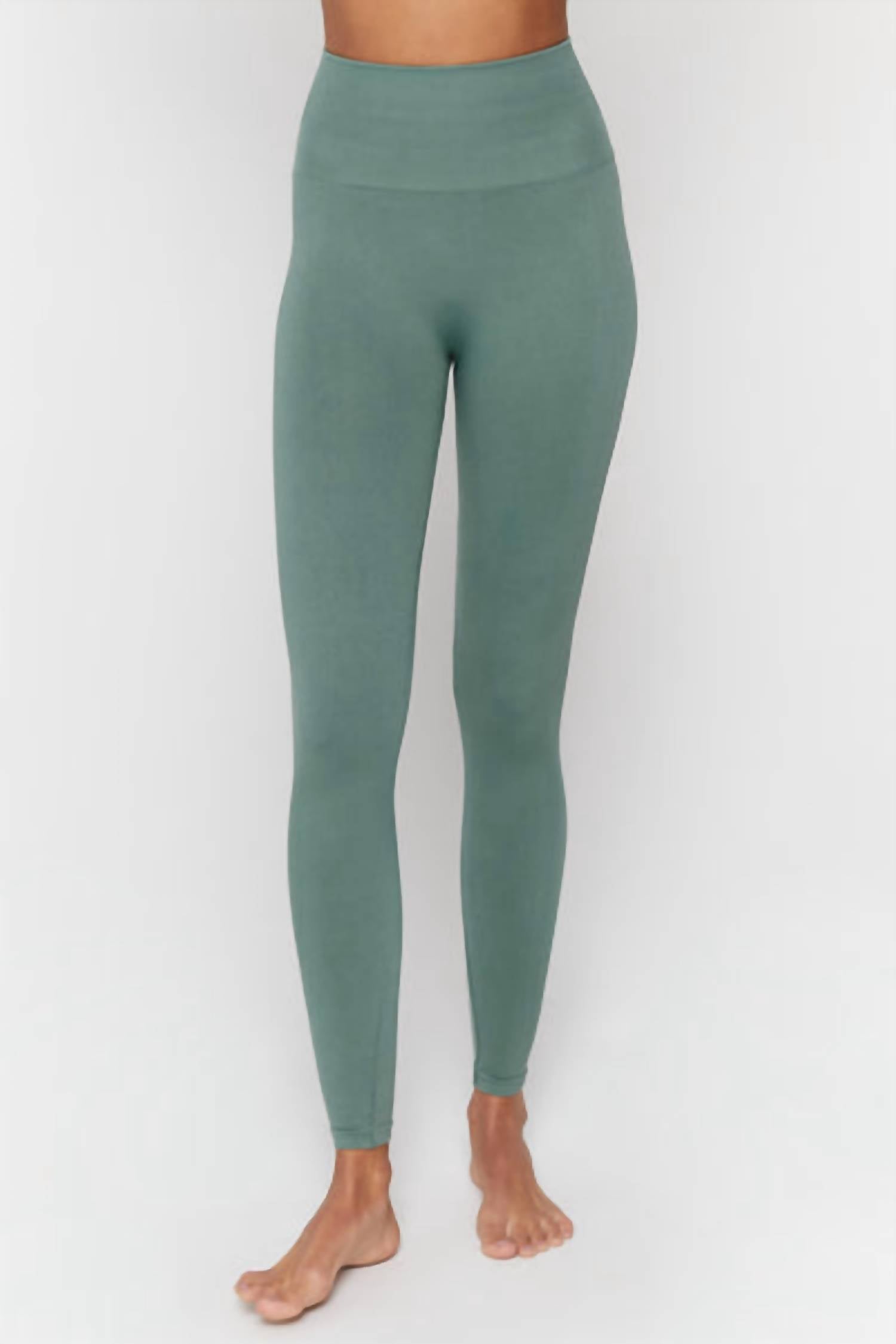 Spiritual Gangster Icon Legging in Verde