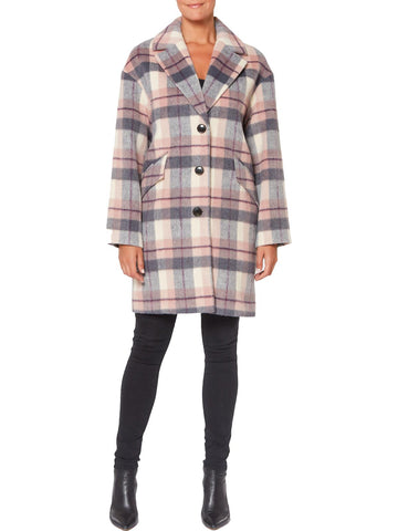 Sanctuary womens wool winter wool coat