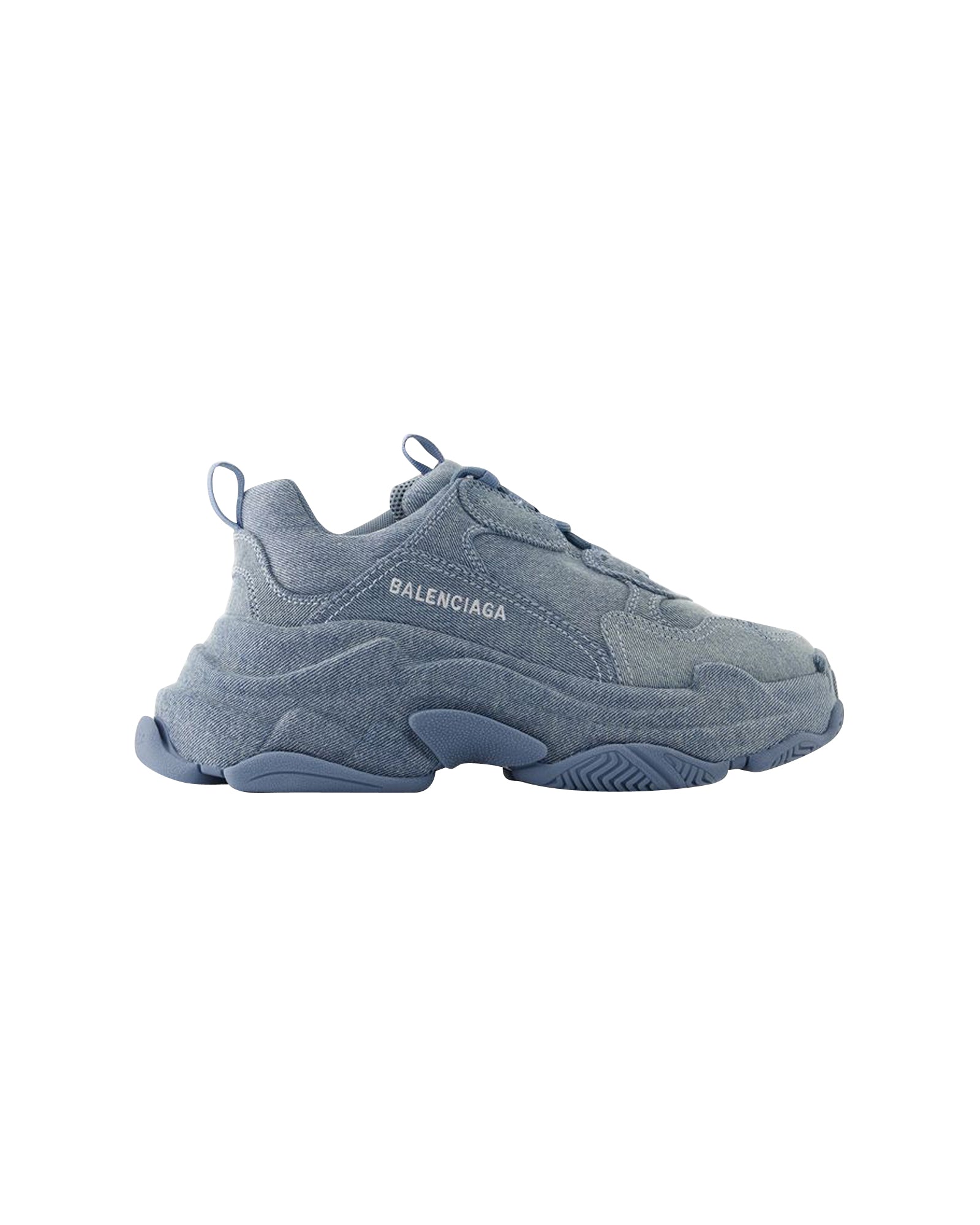 BALENCIAGA TRIPLE S Sneakers - Balenciaga - Denim - Blue