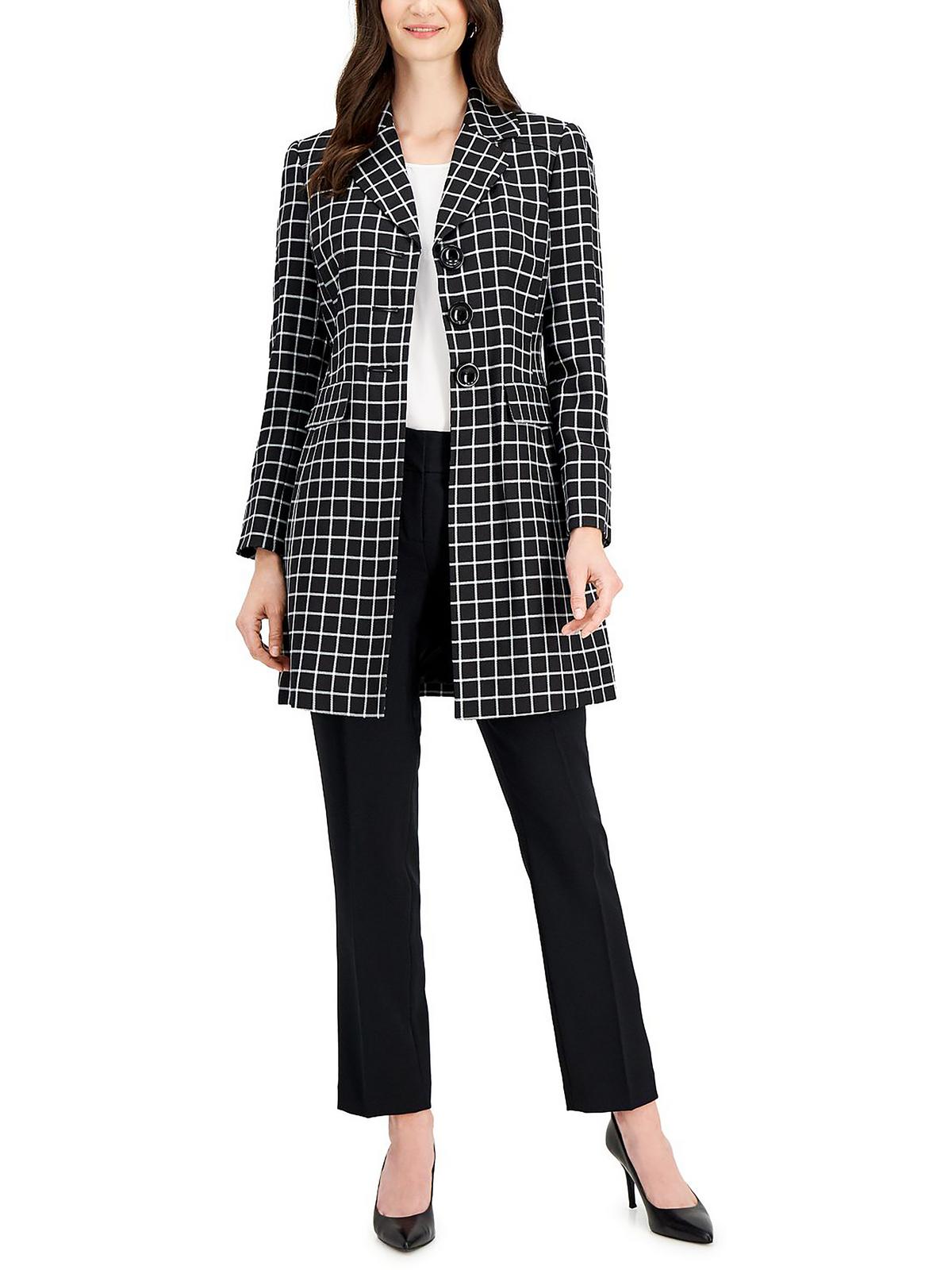 Shop Le Suit Womens 2 Pc Jacket Pant Suit In Multi