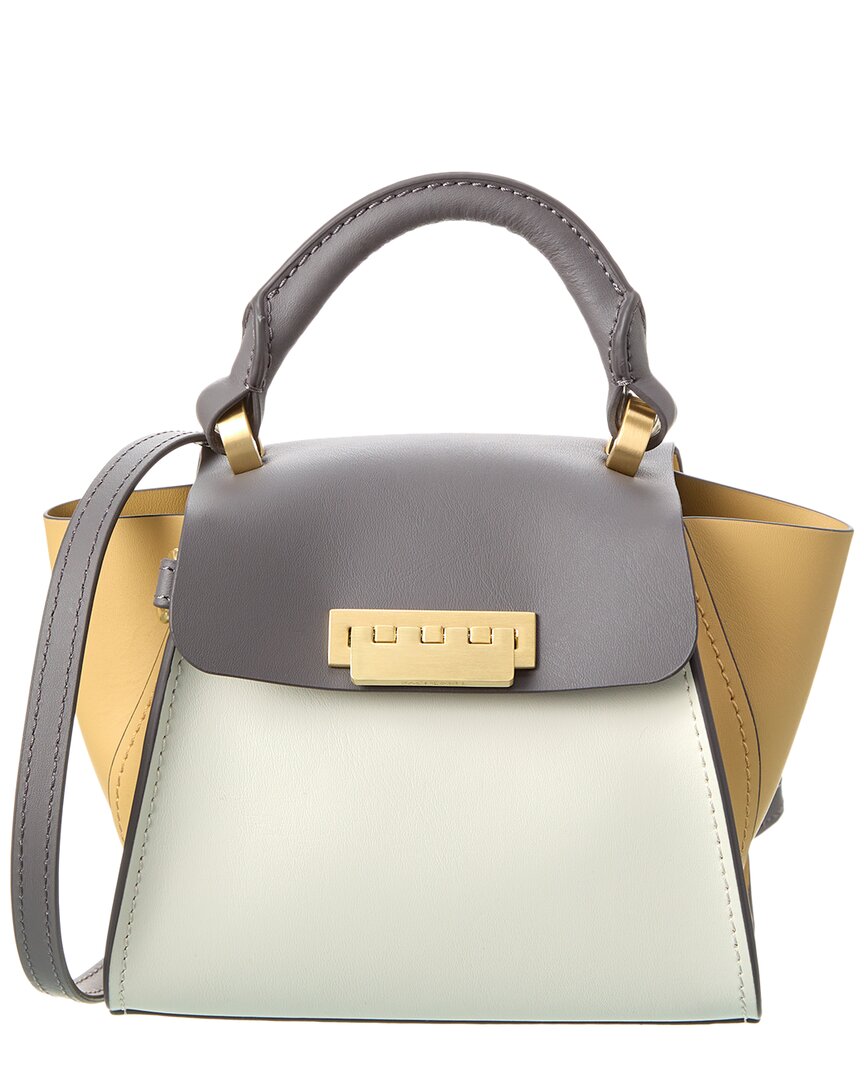 ZAC POSEN Zac Posen Eartha Mini Top Handle Leather Crossbody