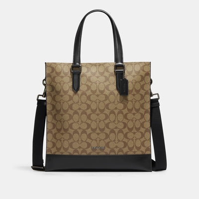 COACH OUTLET®  City Tote In Signature Canvas