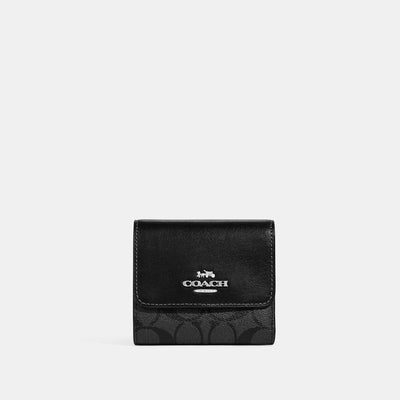 Coach Trifold Wallet - Men's Wallets - Black