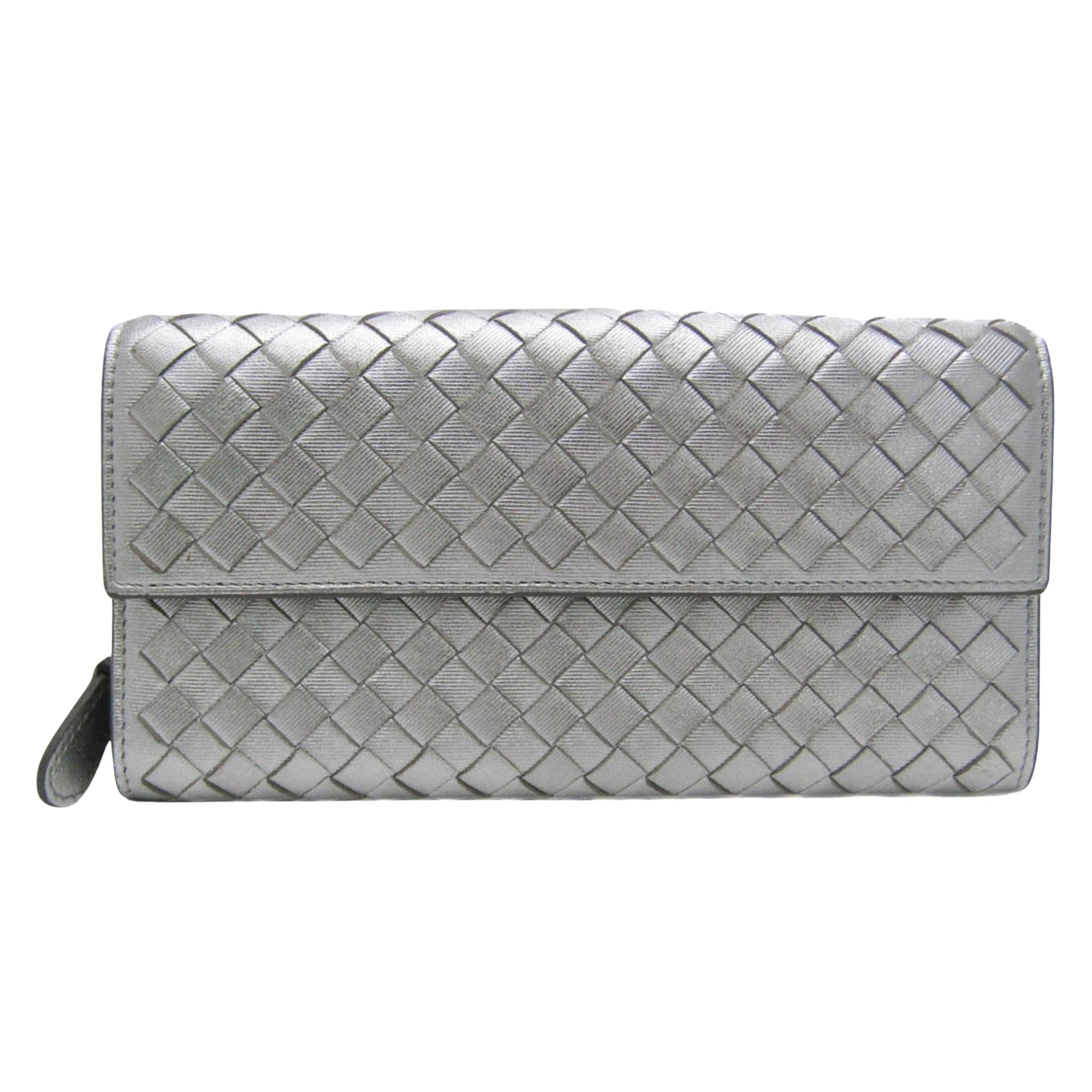 Image of Bottega Veneta Intrecciato  Leather Wallet  (Pre-Owned)