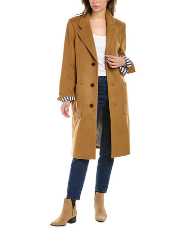 ALEX MILL cornelius wool-blend coat