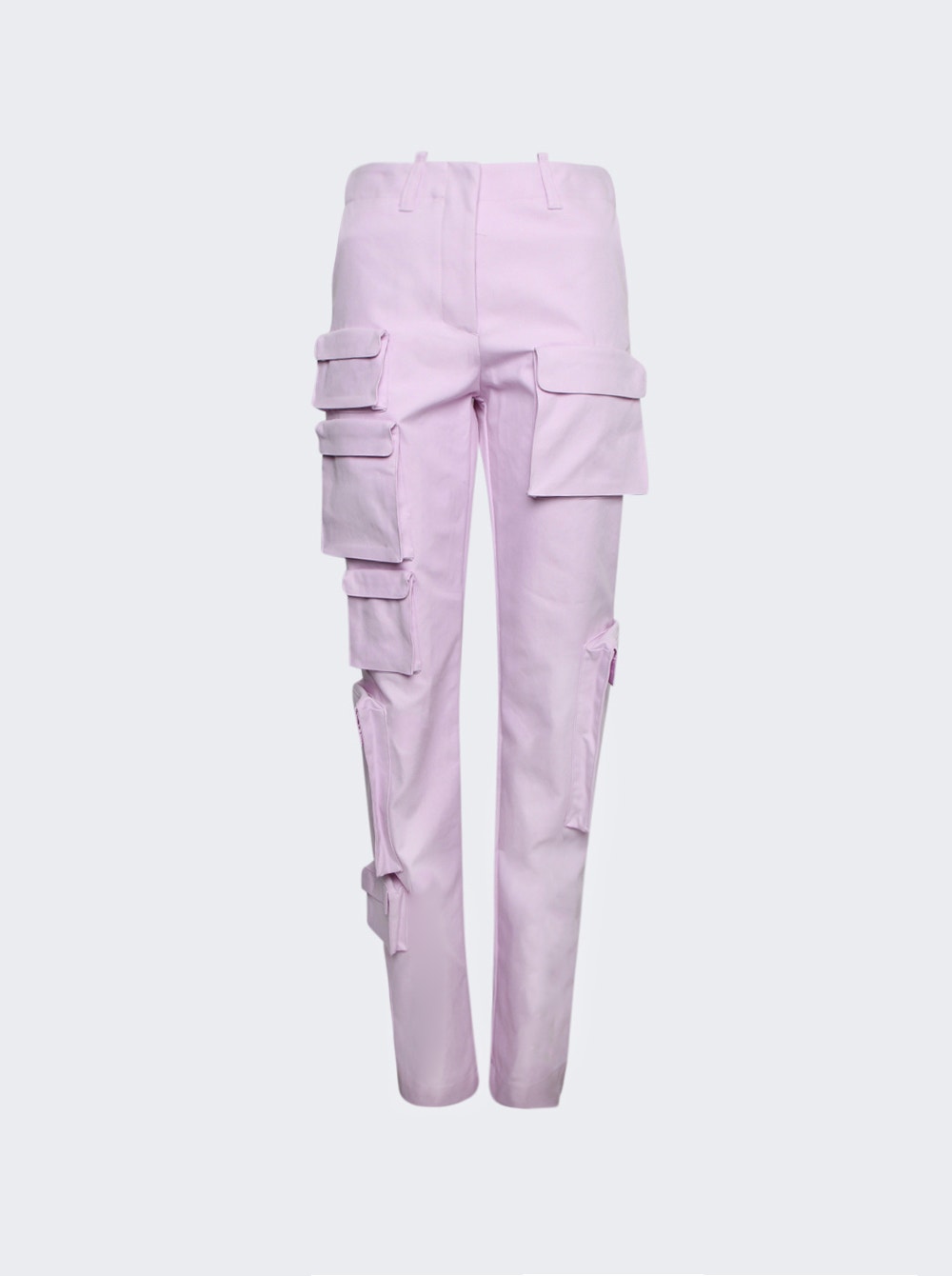 Shop Off-white Co Multipocket Cargo Pant In Pink