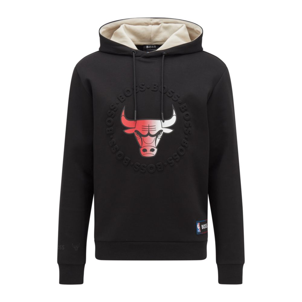 HUGO BOSS BOSS & NBA hooded sweatshirt with dual branding