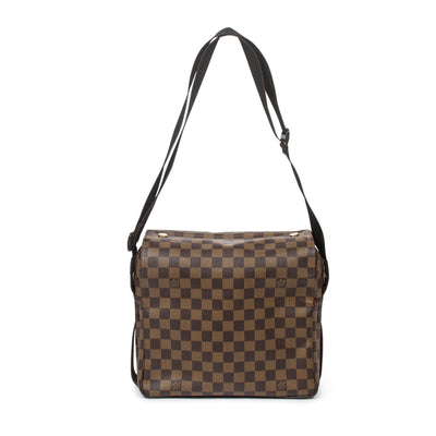 LOUIS VUITTON Broadway Damier Ebene Messenger Bag Brown - 15% OFF