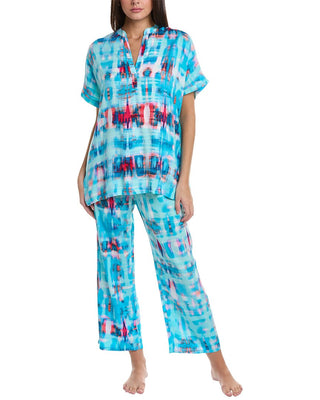 Natori 2pc Wild Poppy Pajama Set