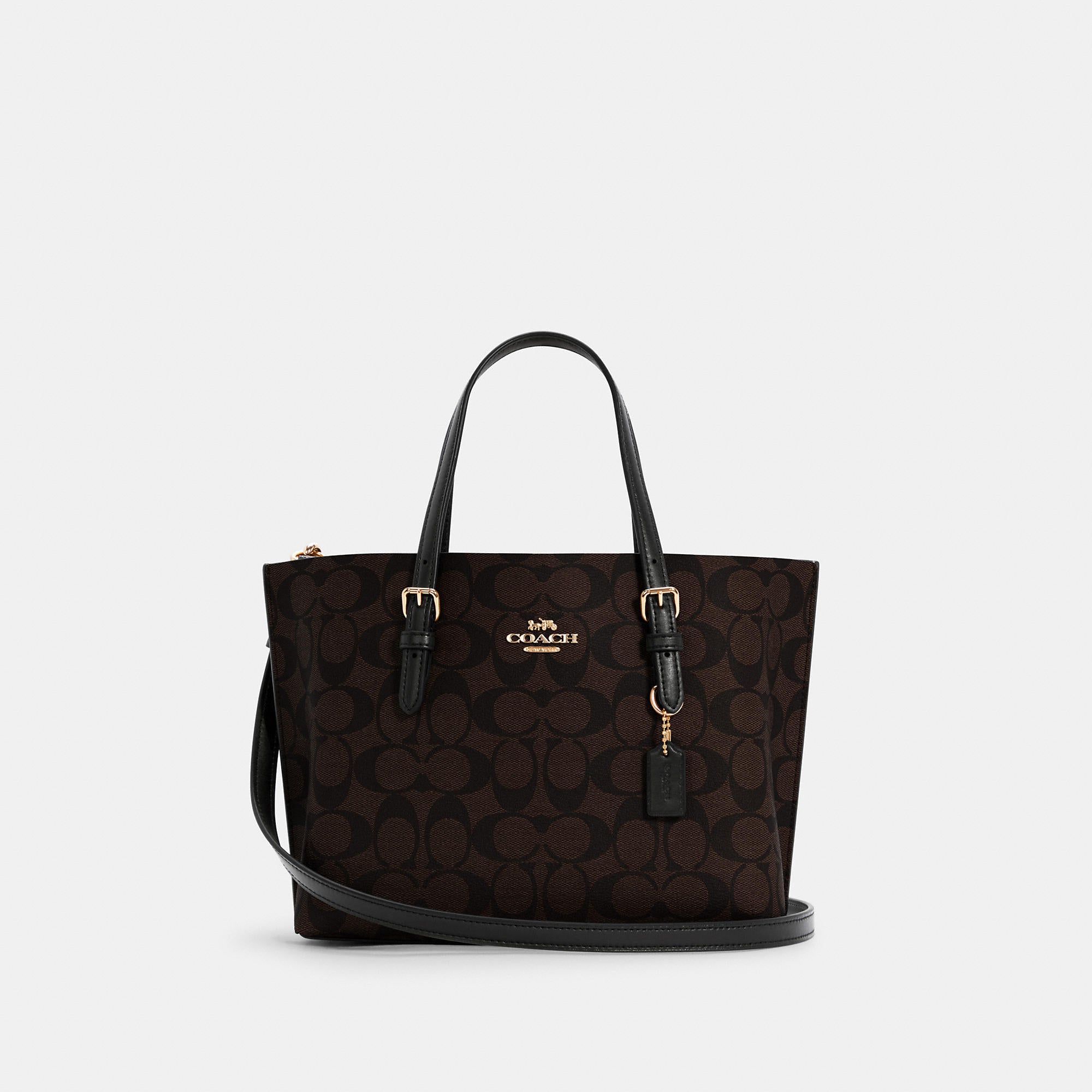 Coach Outlet Mollie Tote 25 In Signature Canvas