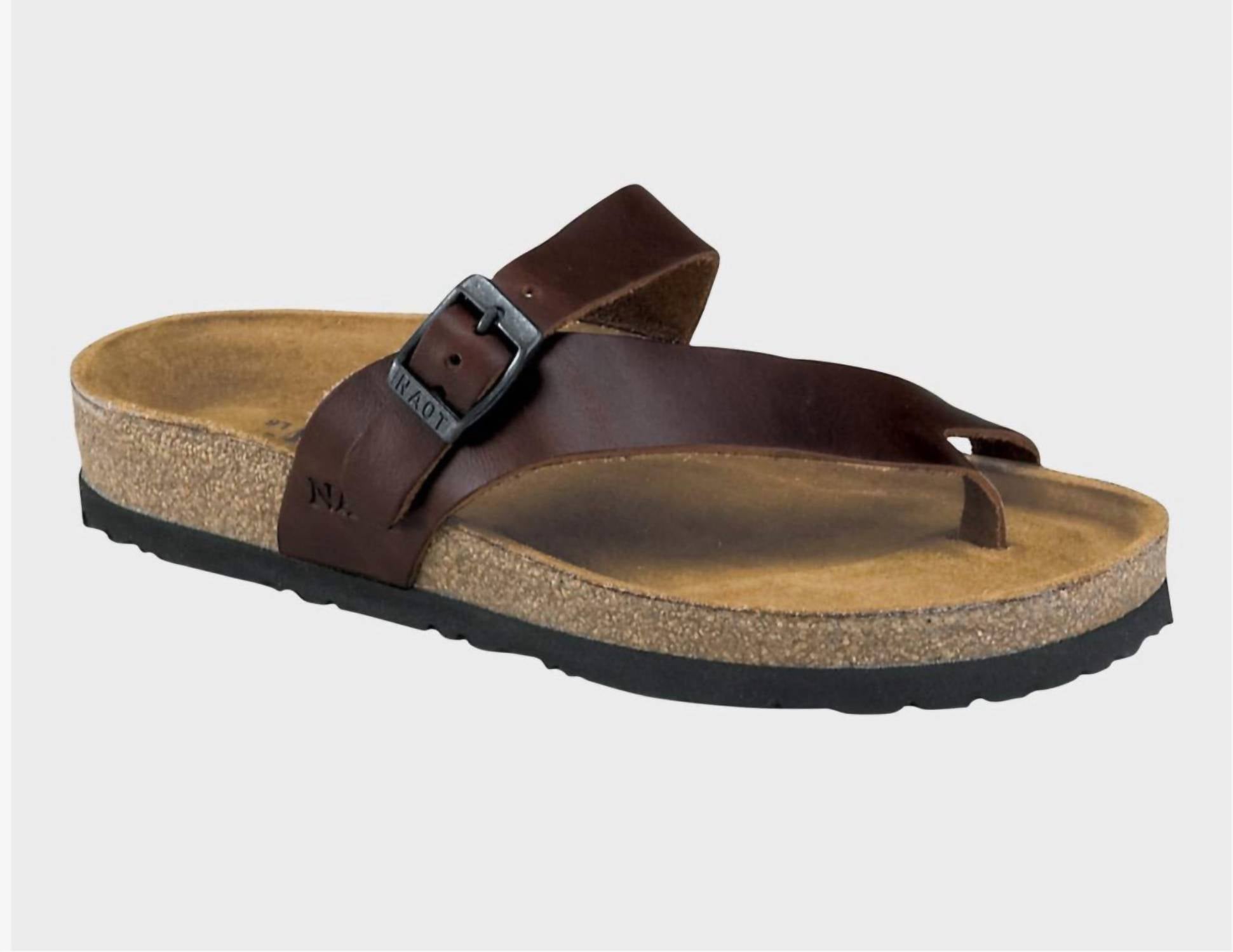 NAOT Ladies Tahoe Sandal In Buffalo Leather