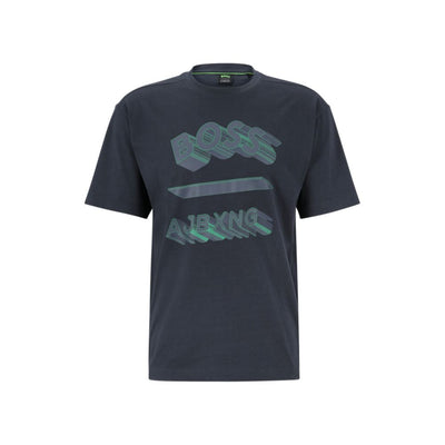 HUGO - HUGO  REPLAY cotton T-shirt with capsule logo print