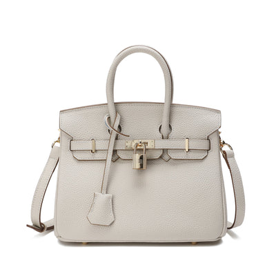 Tiffany & Fred Full-Grain Soft Leather Top-Handle