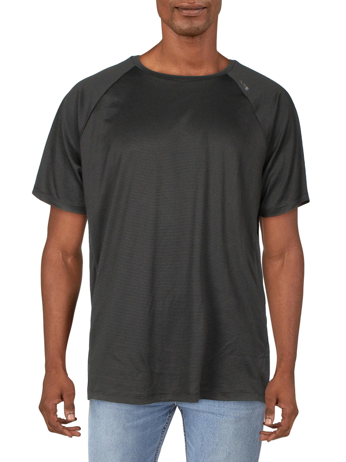 Shop Al1ve Mens Knit Short Sleeves T-shirt In Black