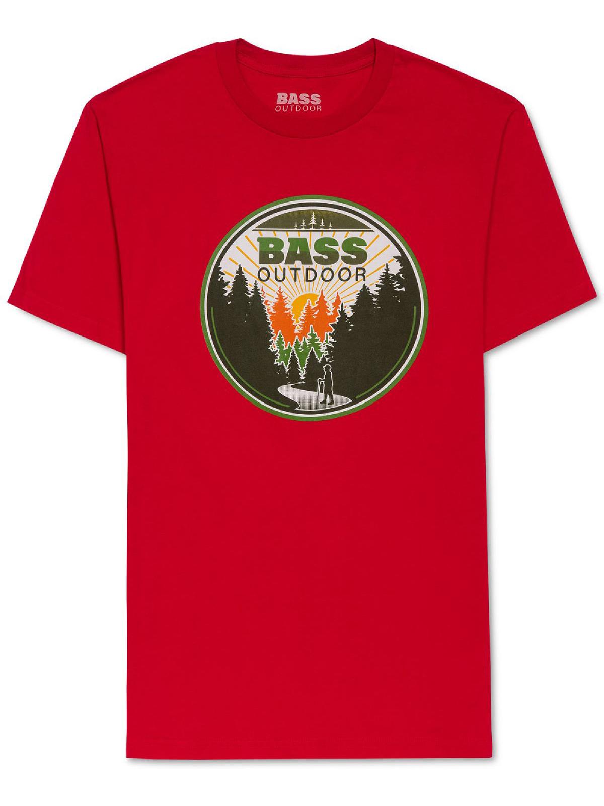 BASS Mens Graphic Knit T-Shirt