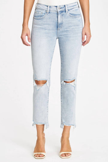 Pistola monroe high rise jean in dune distressed wash