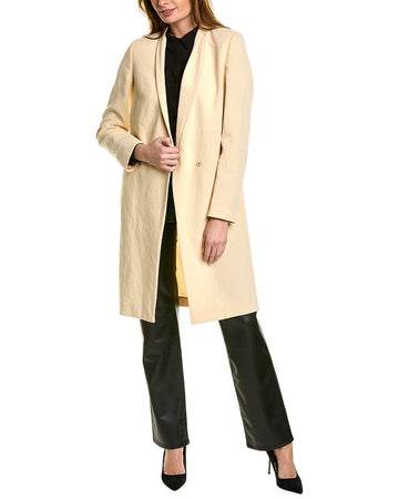 Brunello Cucinelli textured gauze coat