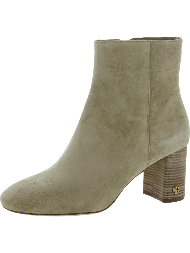 Tory Burch Brooke Womens Suede Dress Booties | Shop Premium Outlets