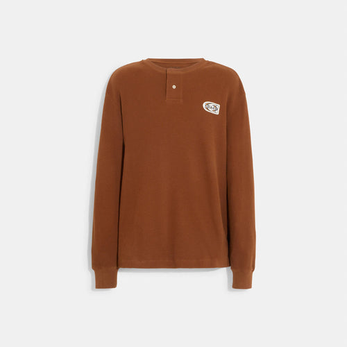 Coach Outlet Relaxed Waffle Henley
