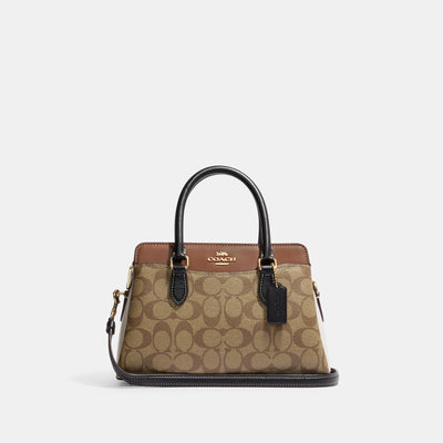 COACH® Outlet  Rowan Satchel In Signature Canvas