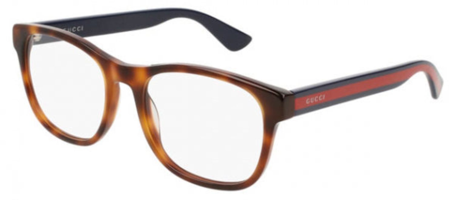 Gucci Gg0004o 006 Wayfarer Eyeglasses In Clear