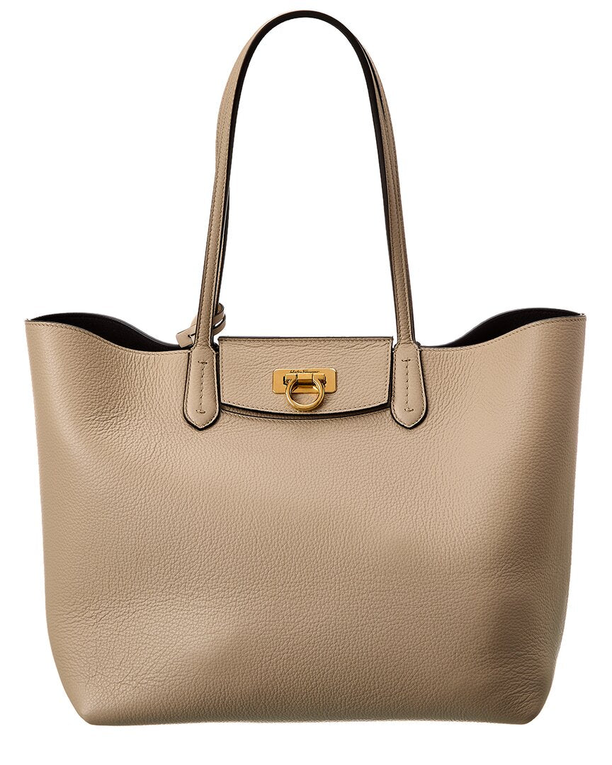 FERRAGAMO - Gancini Small Tote Bag