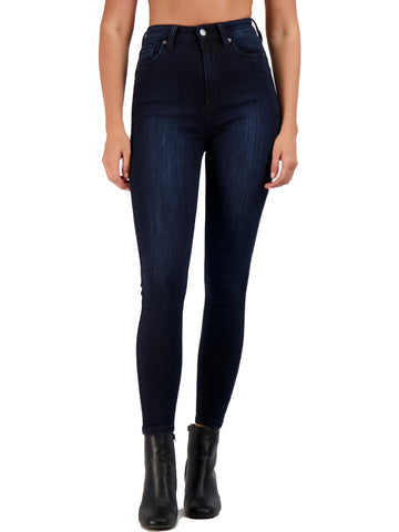 Just USA womens high rise knit skinny jeans