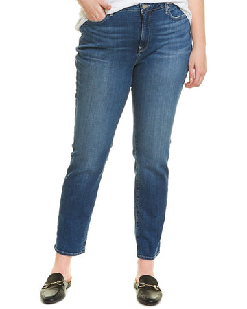 NYDJ plus sheri alton slim straight leg jean