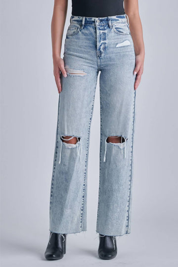 Hidden sterling high rise dad jean in denim