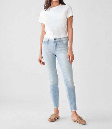 Dl1961 - Women florence ankle vintage mid rise skinny jeans in convent