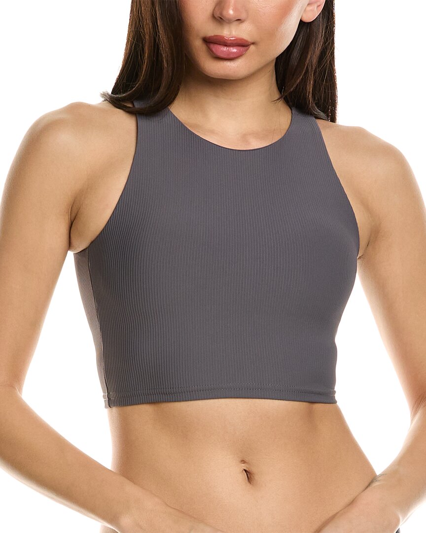 Shop Phat Buddha Arlene's Grocery Bra In Grey