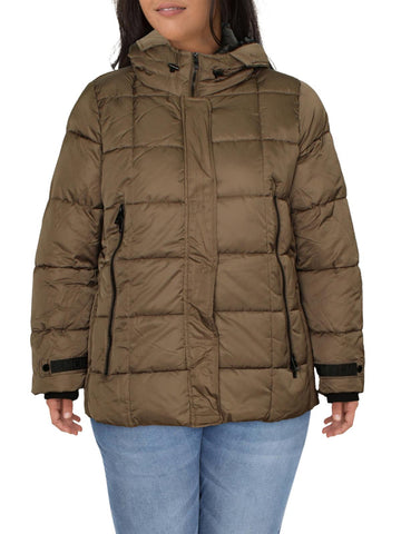 Steve Madden womens puffer lightweight quilted coat