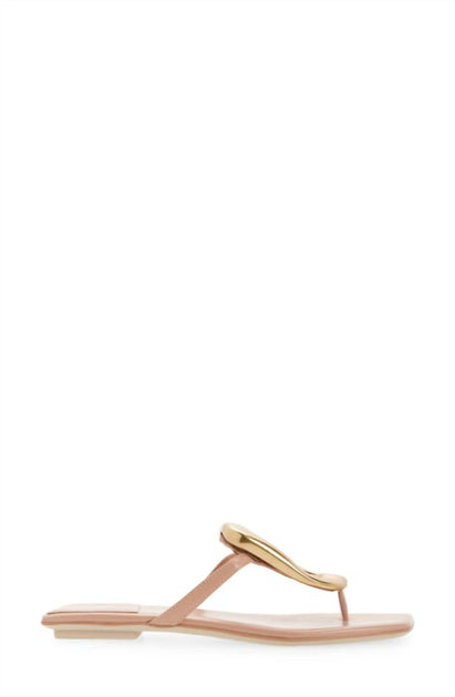 Jeffrey Campbell Women'S Linques 2 Flip Flop in Beige | Shop Premium ...