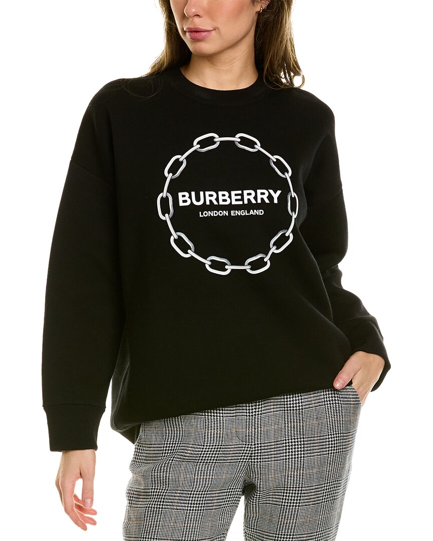 BURBERRY Burberry Logo Wool-Blend Sweatshirt