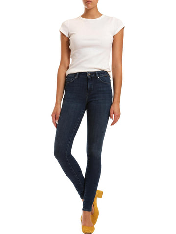 Mavi Jeans alissa womens high rise super skinny jeans