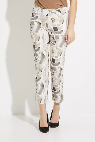 Joseph Ribkoff printed crop jeans in printed