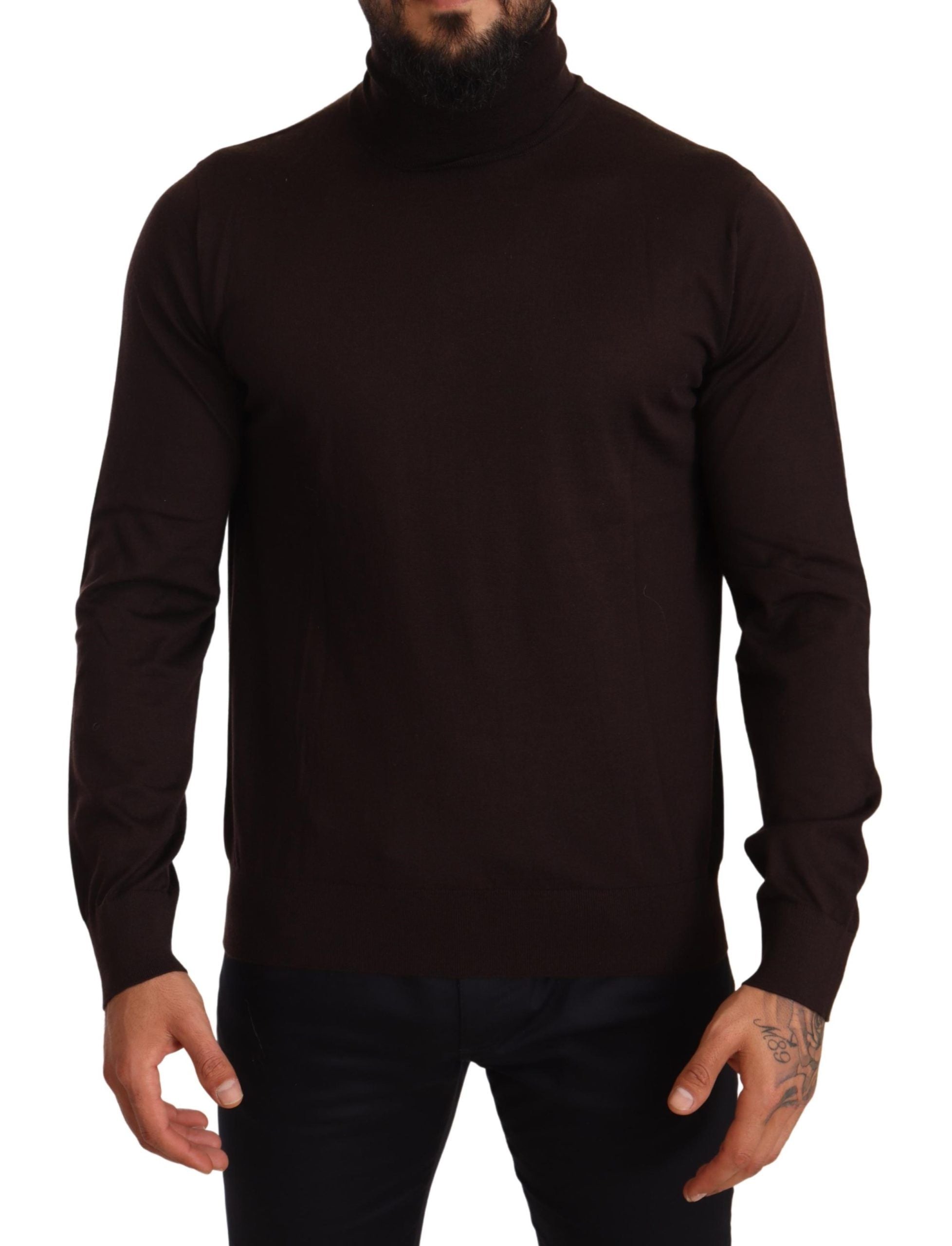 DOLCE & GABBANA Dolce & Gabbana  Cashmere Turtleneck Pullover Men's Sweater