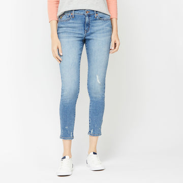 Nautica womens jeans co. mid-rise skinny denim