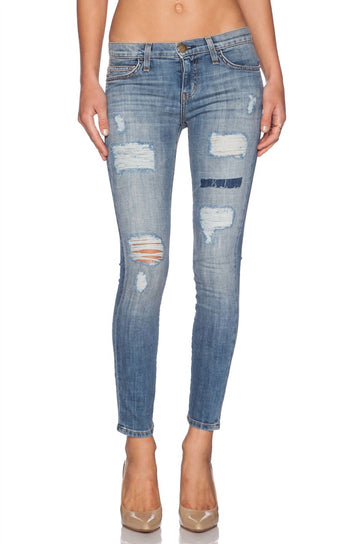 Current/Elliott the stiletto jean in vintage ny repair