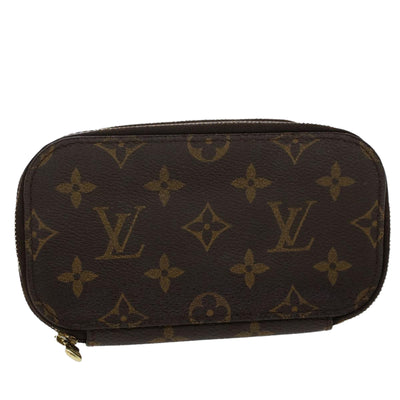 Louis Vuitton Trousse De Toilette 18 Brown Canvas Clutch Bag (Pre-Owne –  Bluefly